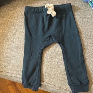 Mabo organic cotton drawstring leggings  - 0-3 month baby, retired cotton basics
